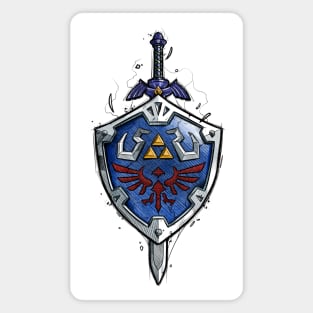 Shield and Sword Magnet